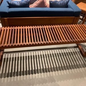 SOLID WOODEN BENCH - Image 5