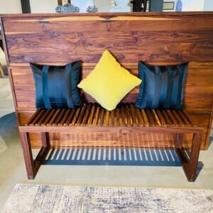 SOLID WOODEN BENCH - Image 4